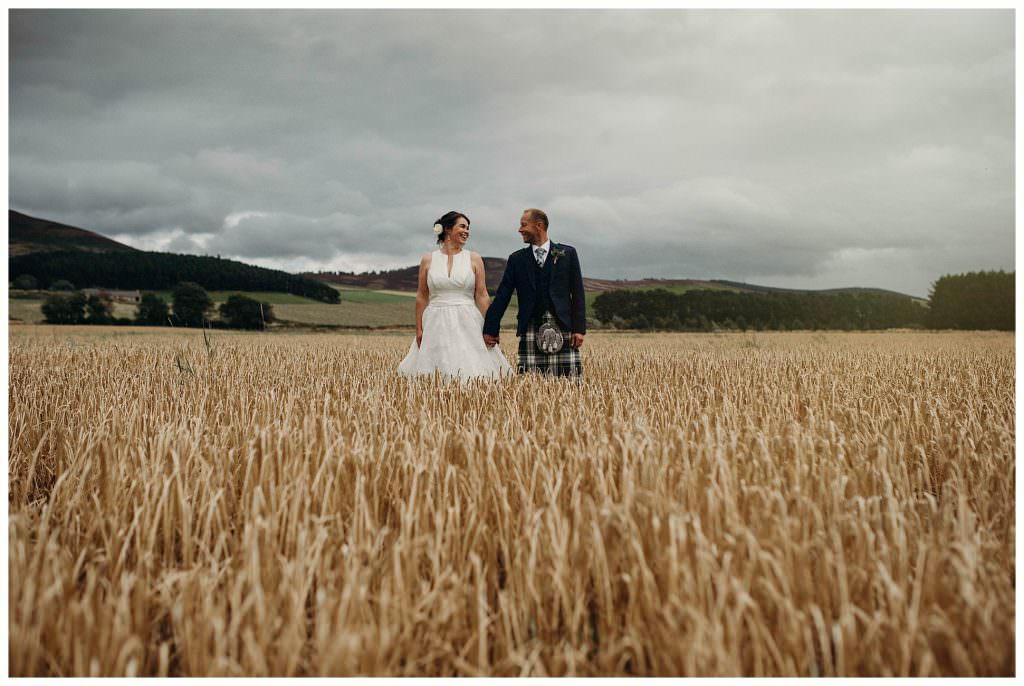 Scottish country wedding